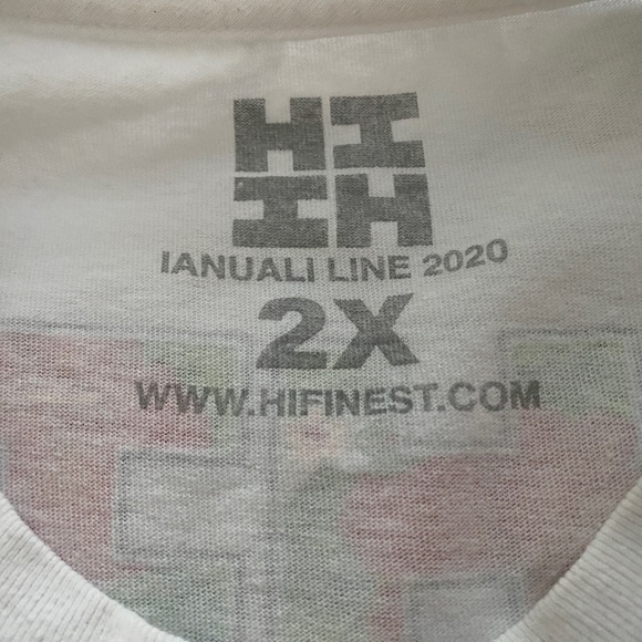 HAWAII’S FINEST Ianuali Line 2020 Red & Green Floral Tropical Shirt Men 2XL XXL - Picture 6 of 7